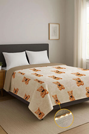 Soft Touch Çift Kişilik Yumuşak Dokulu Modern Konfor Serisi Battaniye YBT0017