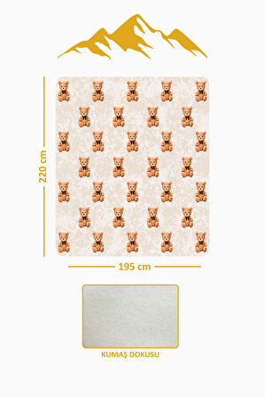 Soft Touch Çift Kişilik Yumuşak Dokulu Modern Konfor Serisi Battaniye YBT0017