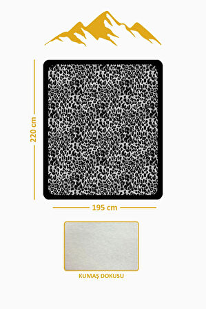 Soft Touch Çift Kişilik Yumuşak Dokulu Modern Konfor Serisi Battaniye YBT0021