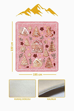 Soft Touch Çift Kişilik Yumuşak Dokulu Modern Konfor Serisi Battaniye YBT0028
