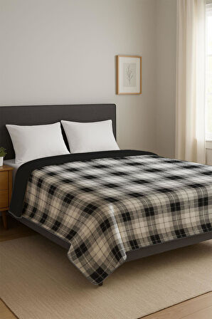 Soft Touch Çift Kişilik Yumuşak Dokulu Modern Konfor Serisi Battaniye YBT0029
