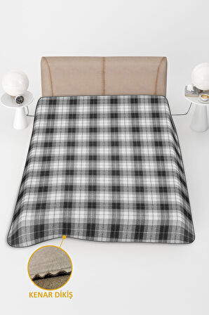 Soft Touch Çift Kişilik Yumuşak Dokulu Modern Konfor Serisi Battaniye YBT0029
