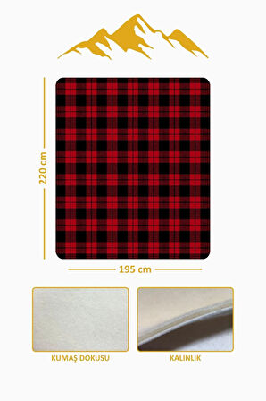 Soft Touch Çift Kişilik Yumuşak Dokulu Modern Konfor Serisi Battaniye YBT0030
