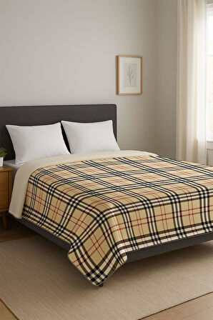 Soft Touch Çift Kişilik Yumuşak Dokulu Modern Konfor Serisi Battaniye YBT0034
