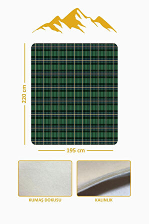 Soft Touch Çift Kişilik Yumuşak Dokulu Modern Konfor Serisi Battaniye YBT0022
