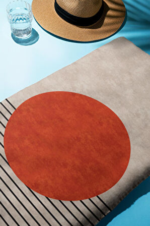 Dijital Baskı Plaj Deniz Havlusu Soyut Desenli Peştamal HVL0154