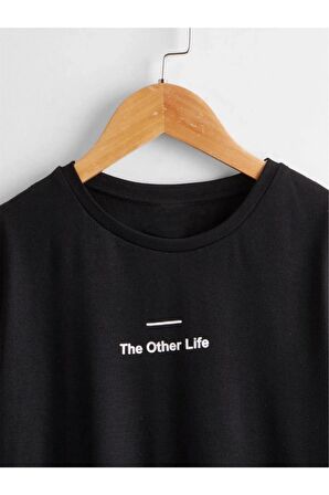 Unısex Rahat Kalıp Pamuklu Other Lıve Baskılı Çocuk T-shirt