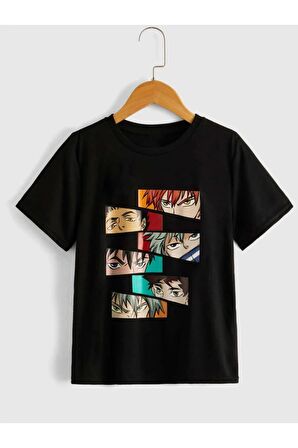 Unısex Rahat Kalıp Pamuklu FENDROM Baskılı Çocuk T-shirt