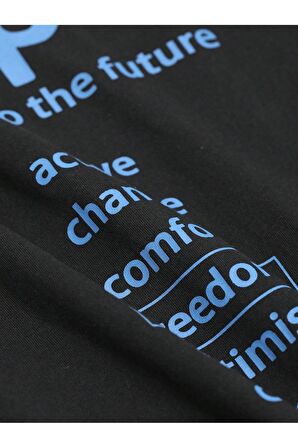 Unisex PROSPECT Baskılı Oversize Tshırt