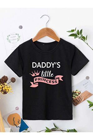 Unisex Rahat Kalıp Pamuklu Baskılı Çocuk T-shirt