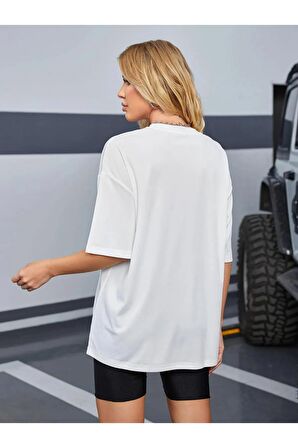 Unisex BIG SIS Baskılı Oversize Tshırt
