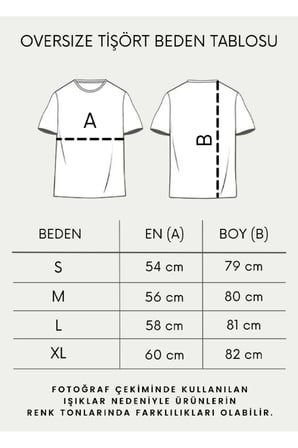 Unisex Tatlı Kedi Oversize Tshirt