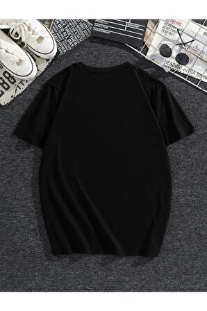 Renkli Kelebek Oversize Tshirt