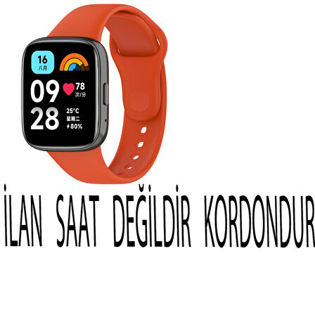 Gpack Xiaomi Redmi Watch 3 Active Kordon Mat Klasik Silikon KRD 70