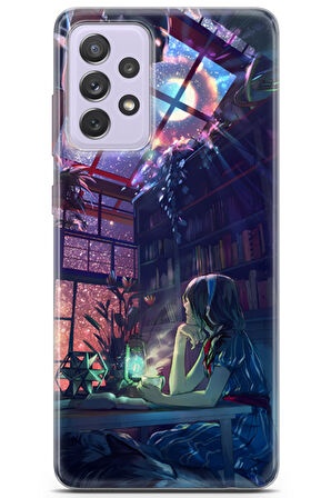 Samsung Galaxy A52 uyumlu Girls 16 UV Lans Sihirli Barınak