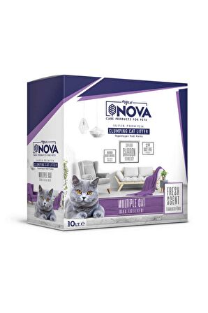 Mycat Nova Ferahlatıcı Koku (daha Fazla Kedi) Premium Kedi Kumu 10lt