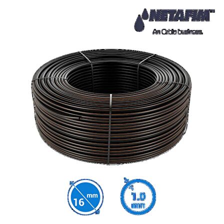 NETAFİM DRIPNET PC 16010 40 CM 2.00 LT (500 M) BASINÇ AYARLI YUVARLAK DAMLA SULAMA BORUSU