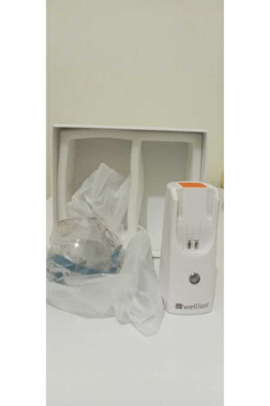 Wellion Astım Cihazı Taşınabilir Mesh Şarjlı Solunum Sessiz Evde Kullanım Akıllı Buhar Medikal Alet Tıbbi