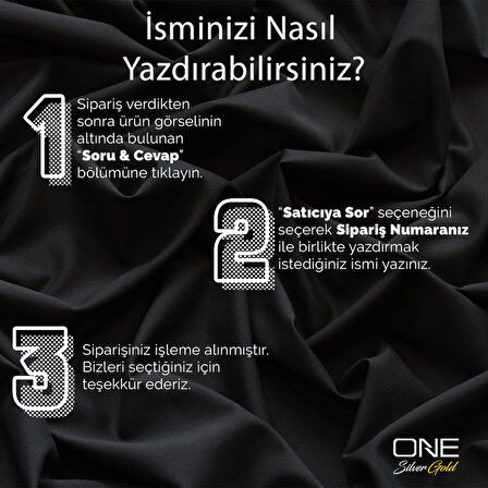 925 Ayar Gümüş Beyzbol Topu İsim Kolye Özel Tasarım