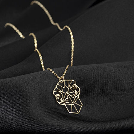 925 Ayar Gümüş Deve Kuşu Figürlü Kolye Özel Tasarım