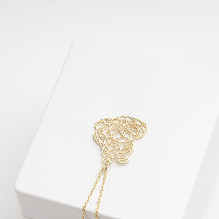 925 Ayar Gümüş Maltipoo Köpek Kolye Özel Tasarım