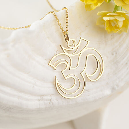 925 Ayar Gümüş  Meditasyon Kolye Özel Tasarım