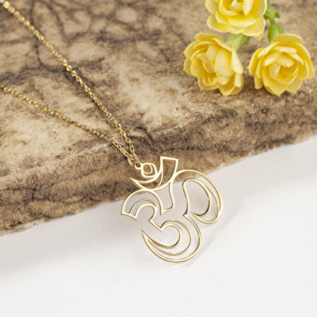 925 Ayar Gümüş  Meditasyon Kolye Özel Tasarım