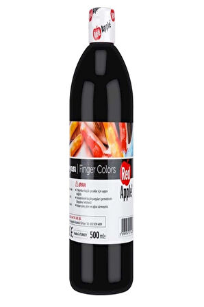 Red Apple Rp150 16 Parmak Boyası 500 Ml. Siyah