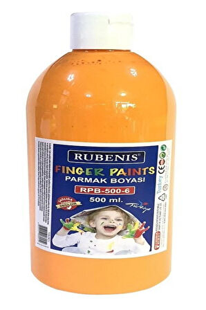 Rubenis Rpb 500 6 Parmak Boya Turuncu 500 Ml