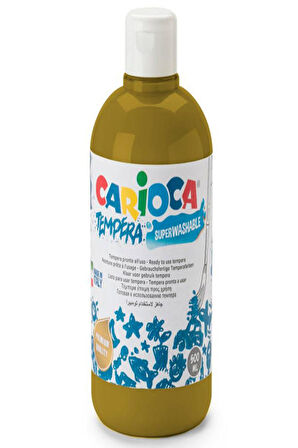 Carioca Tempera Suluboya Süper Yıkanabilir Kahverengi 500 Ml Ko027/06