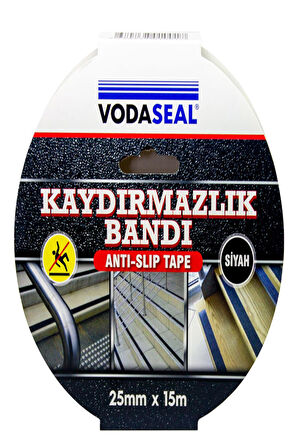 Vodaseal 25Mmx15M Kaydırmazlık Bandı Siyah_78 0017