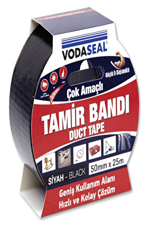 Vodaseal 50Mmx25M Tamir Bandı Siyah_78 0970