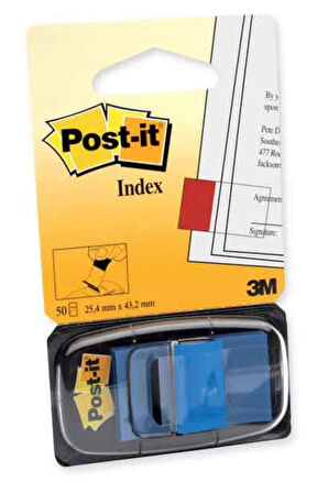 Post İt® 680 2 İndeks Mavi 50 Yp.