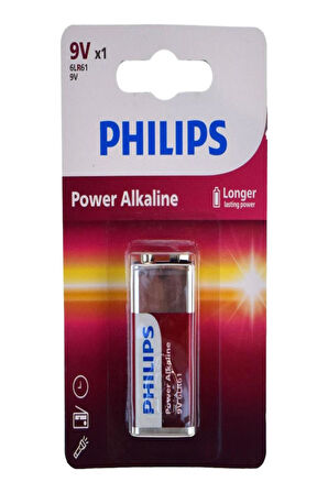 Philips Power Alkalin 9 Volt Pil