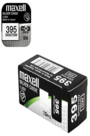 Maxell Sr 1,55v Saat Pili 395 10lu