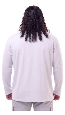 Erkek Büyük Beden 115 - 155 Kilo Arası Uygun Bedenli % 100 Pamuk Uzun Kol Bisiklet Yaka Sweatshirt