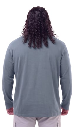Erkek Büyük Beden 115 - 155 Kilo Arası Uygun Bedenli % 100 Pamuk Uzun Kol Bisiklet Yaka Sweatshirt