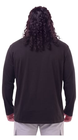 Erkek Büyük Beden 115 - 155 Kilo Arası Uygun Bedenli % 100 Pamuk Uzun Kol Bisiklet Yaka Sweatshirt
