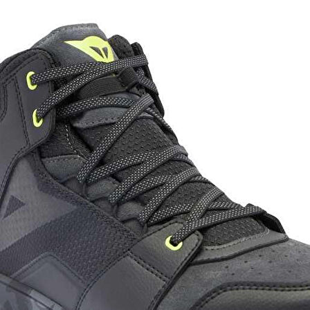 Dainese Suburb Black Camo Acıd Yellow D-WP Ayakkabı