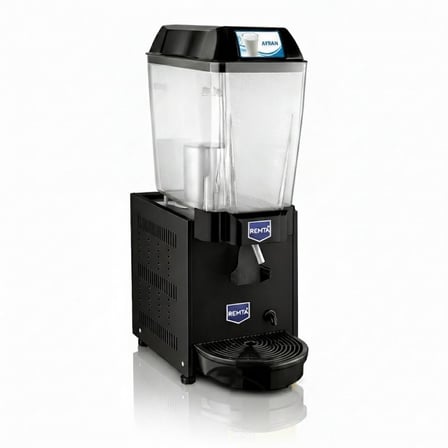 Remta 20 Litre Tekli Ayran Soğutucu Siyah - ST11