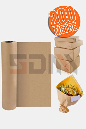 Ultra Mega Boy Kraft Kağıt 30cm x 200 Metre Rulo: Ambalaj, Çeyiz Paketleme, Hediye Kağıdı