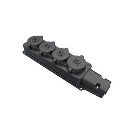 Bemis BK1-1402-3614 1X16 Monofaze Kauçuk 4 lü Priz Klm li