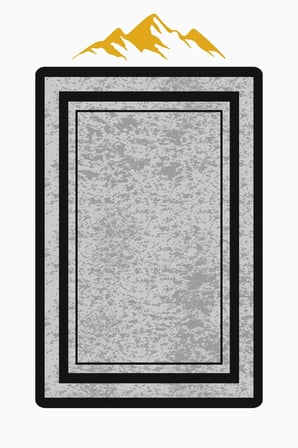 Modern Desenli Dijital Baskı Kaymaz Taban Halı H0172