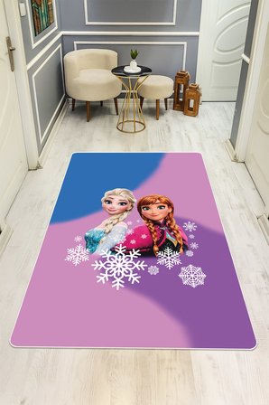 Modern Dijital Baskı Kaymaz Taban Çocuk ve Genç Odası Halısı H0969