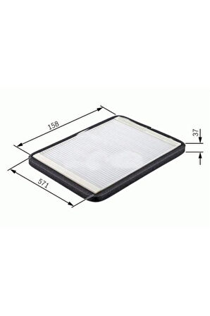 Polen Filtresi Mercedes Atego I- Atego Iı Cu5877 uyumlu