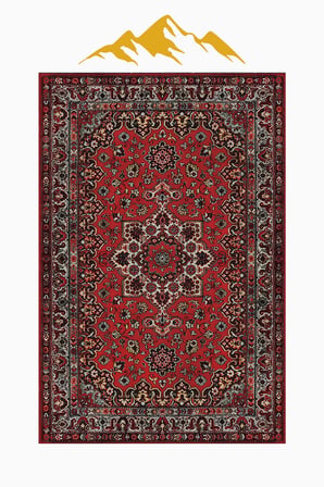 Modern Sisal Serisi Dijital Baskı Sisal Dokuma Halı SLH028