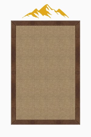 Modern Sisal Serisi Dijital Baskı Sisal Dokuma Halı SLH012