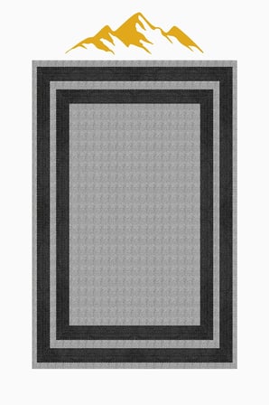 Modern Sisal Serisi Dijital Baskı Sisal Dokuma Halı SLH015