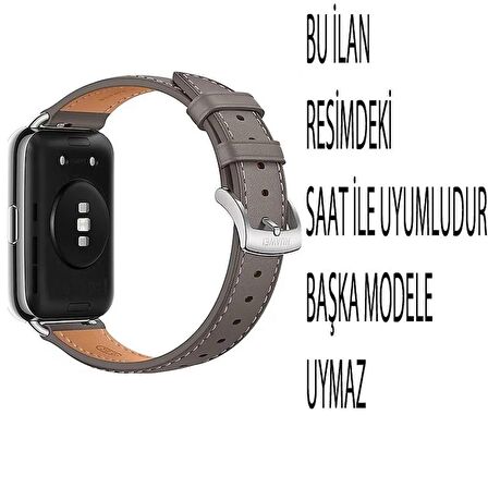 Gpack Huawei Watch Fit 2 Classic 18mm Kordon Benekli Kancalı Silikon