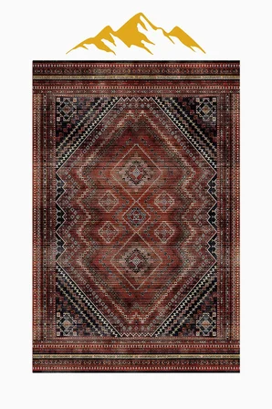 Modern Sisal Serisi Dijital Baskı Sisal Dokuma Halı SLH033